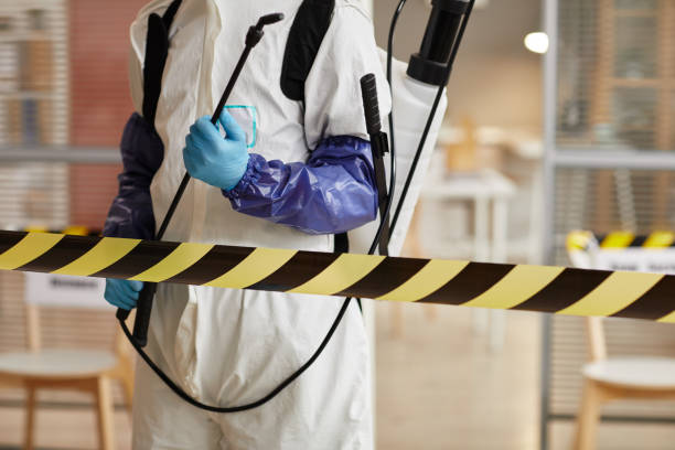 Professional Biohazard Cleanup technician working in Sewell, NJ